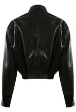 Muse faux leather jacket