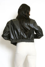 Muse faux leather jacket