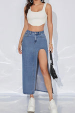 AUDREY - Denim skirt