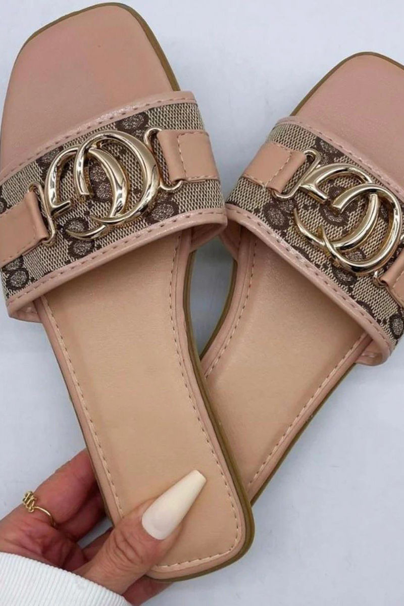 MARY - Nude pattern slides