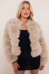 CHARLIE - Premium quality faux fur jacket