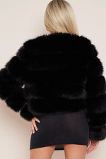 AMY - Premium quality faux fur jacket