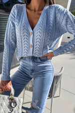 RACHEL - Crochet knitted cardigan