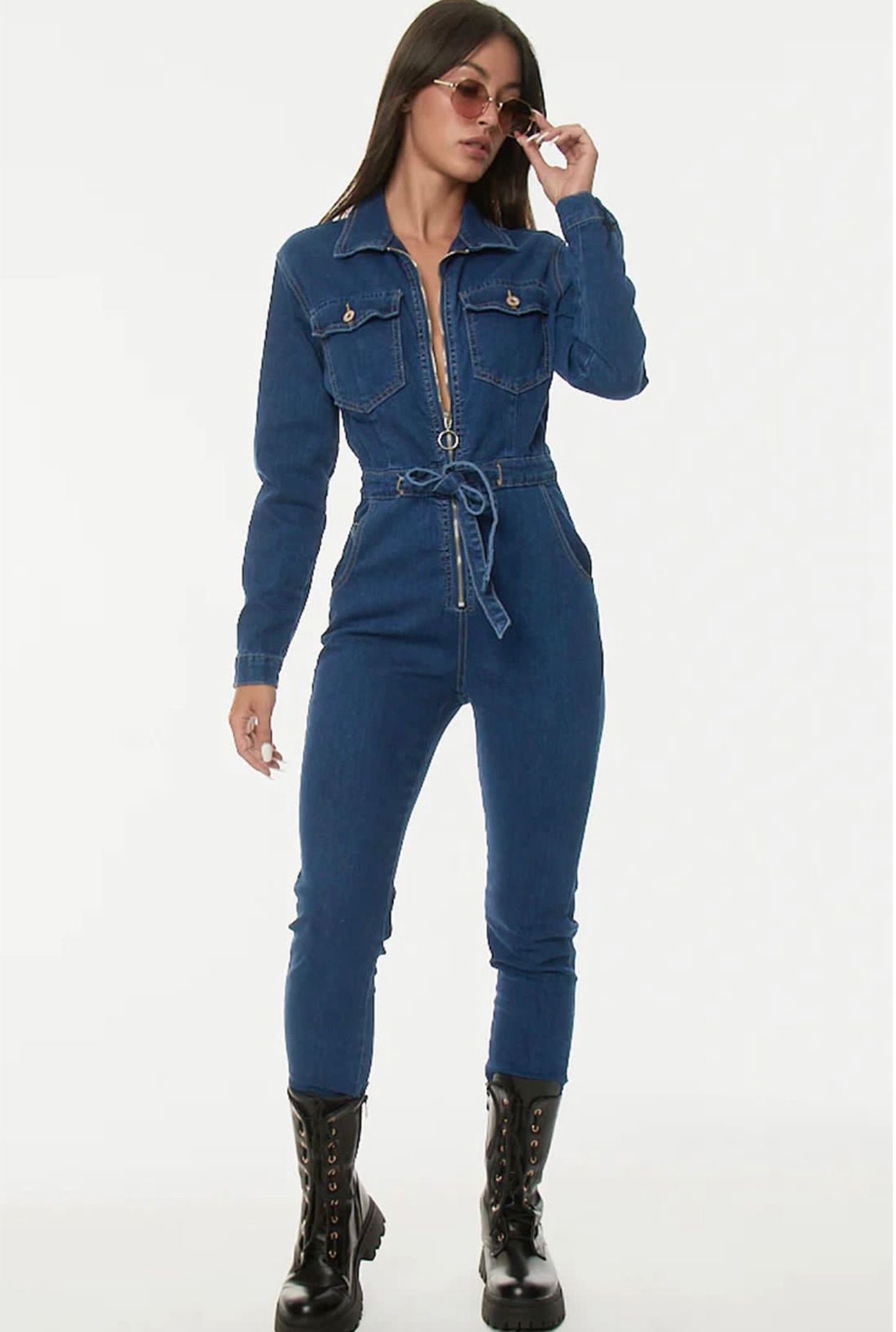 VENUS - Denim jumpsuit – Missyzoeuk